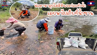 พ่อตาพาลุยไม่มีหินจะก่อแท้งน้ำเลยพาไปเก็บที่น้ำซาน|ToiyYoiy