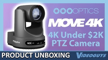 Unboxing the New PTZOptics Move 4K PTZ Camera