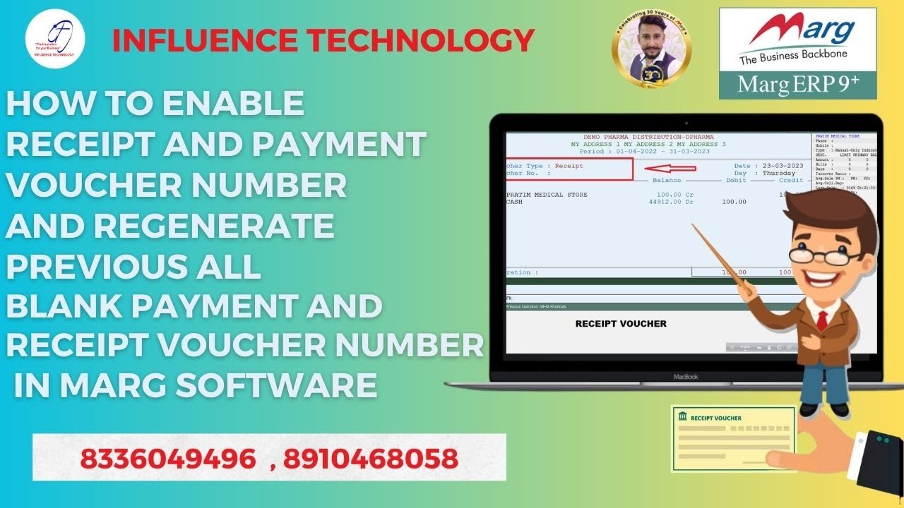 HOW TO ENABLE RECEIPT & PAYMENT VOUCHER NO& REGENERATE ALL PREVIOUS ...
