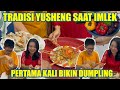 Keseruan pertama kali bikin dumping  tradisi yusheng saat imlek serta cara membuat yusheng