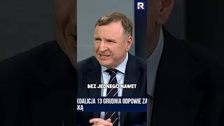 Kurski: To na co zgodził się Donald Tusk jest po prostu hańbą i kompromitacją.