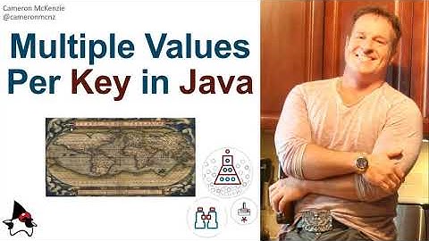 Multiple Values Per Key in Java Maps Example