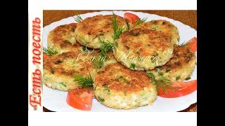 Котлетки яичные с рисом и зеленью Котлетки яичные с рисом и зеленью