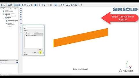 Altair SimSolid VM02 In-plane Vibration of a Cantilever Plate