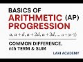 Basics of Arithmetic Progression (AP) | Common Difference, nth Term & Sum Explained @lakichand99