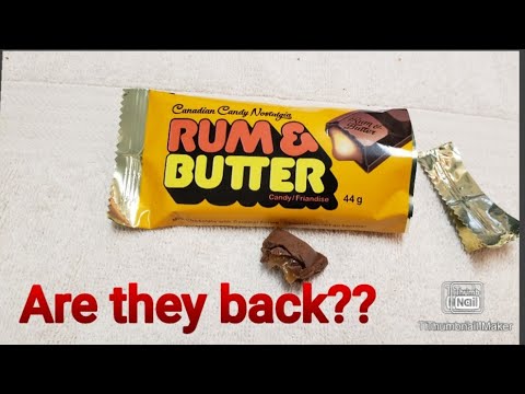 New Rum & Butter Chocolate Bar, Do They Taste Like Cadbury's?