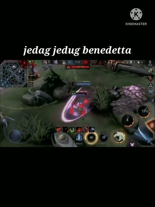 jedag jedug benedetta maniac #mobilelegends  #shorts