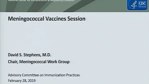 February 2019 ACIP Meeting - Meningococcal Vaccines - DayDayNews
