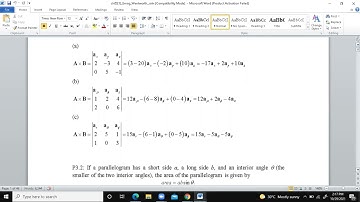 Electromagnetics 1 (ELE3001) - Tutorial 9 - Magnetic Field Intensity