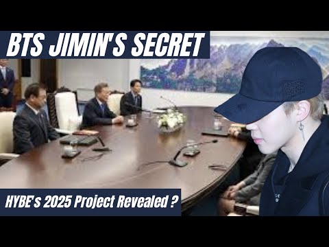 Jimin BTS Linked To HYBE S Secret Project For 2025 What Could It Be 
