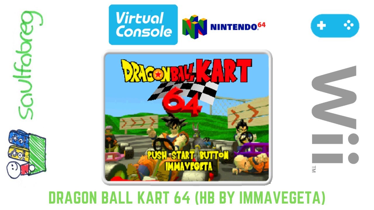 Dragon Ball Kart 64 homebrew by ImmaVegeta (Nintendo 64 ...