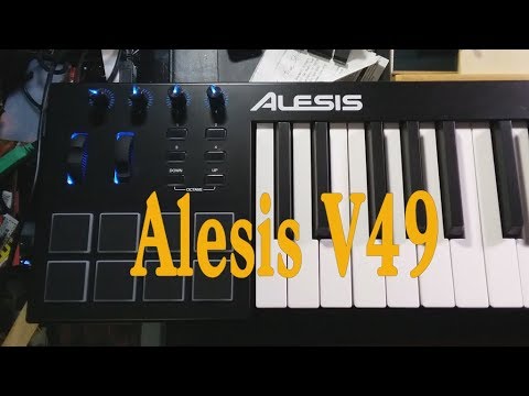 Alesis V49 Setup - YouTube