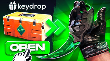 KEYDROP KARAMBIT GAMMA DOPPLER UNBOXING ? (KEYDROP PROMO CODE 2025)