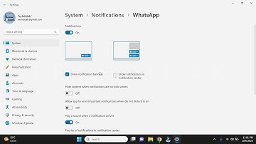 FiX Notifications Not Working in Windows 11 (WHATSAPP)