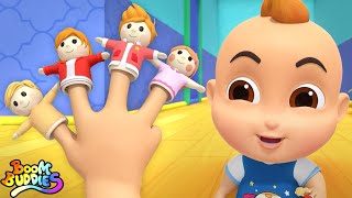 The Finger Family | Nursery Rhymes and Kids Songs | Kindergarten Videos With Boom Buddies
