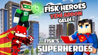 MİNECRAFT [Fisks Super Heroes  Mod] YENİ ÇIKAN DC HEROES ADDONİNCELEME