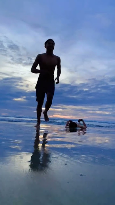 Menikmati Sunset Dipantai #shorts