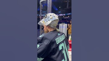 Thumbnail of Yeet the fish with GRUUUUUU 🐟 #SeattleKraken #hockey #NHL