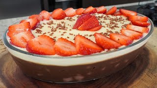 Bombom De Morango Na Travessa - Sobremesa Fácil