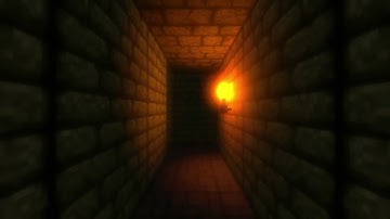 Godot - 3D Grid based old school dungeon crawler - Lighting test