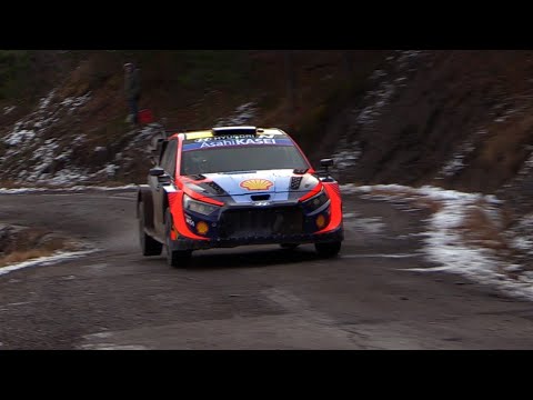 Tests Rallye Monte Carlo 2024 - Ott Tanak - AT THE LIMIT