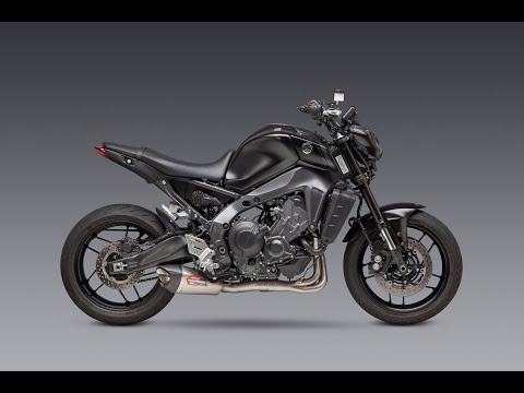 KOMPLETTES AT2 YOSHIMURA RENNSYSTEM YAMAHA MT-09 2021-2023 Video