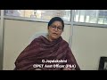Officials News | CIPET - G Jayalakshmi, Assistant Officer (P&A)