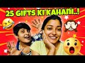 25 gifts ki kahani  lesbian couple vlog  adipromi