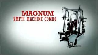 Magnum Smith Machine Combo - Home Gym Exercises - Fitness & Strength Workouts