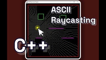 ASCII Ray Casting Engine Demonstration | C++ | Fazen2d