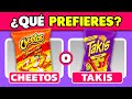 ¿Qué Prefieres? 🍔🍕 Edición Snacks y Comida Chatarra | Quiz De Comida