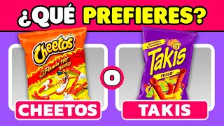 ¿Qué Prefieres? 🍔🍕 Edición Snacks y Comida Chatarra | Quiz De Comida