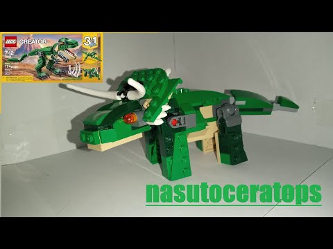 Nasutoceratops instructions tutorial