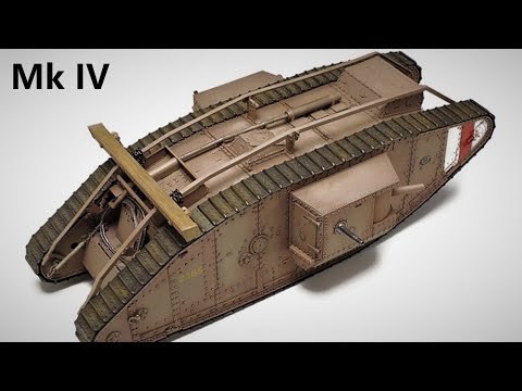 Видео: Тяжёлые танки Mark I,  Mark II, Mark III, Mark IV, Mark V, Mark V*. Великобритания, 1917 год