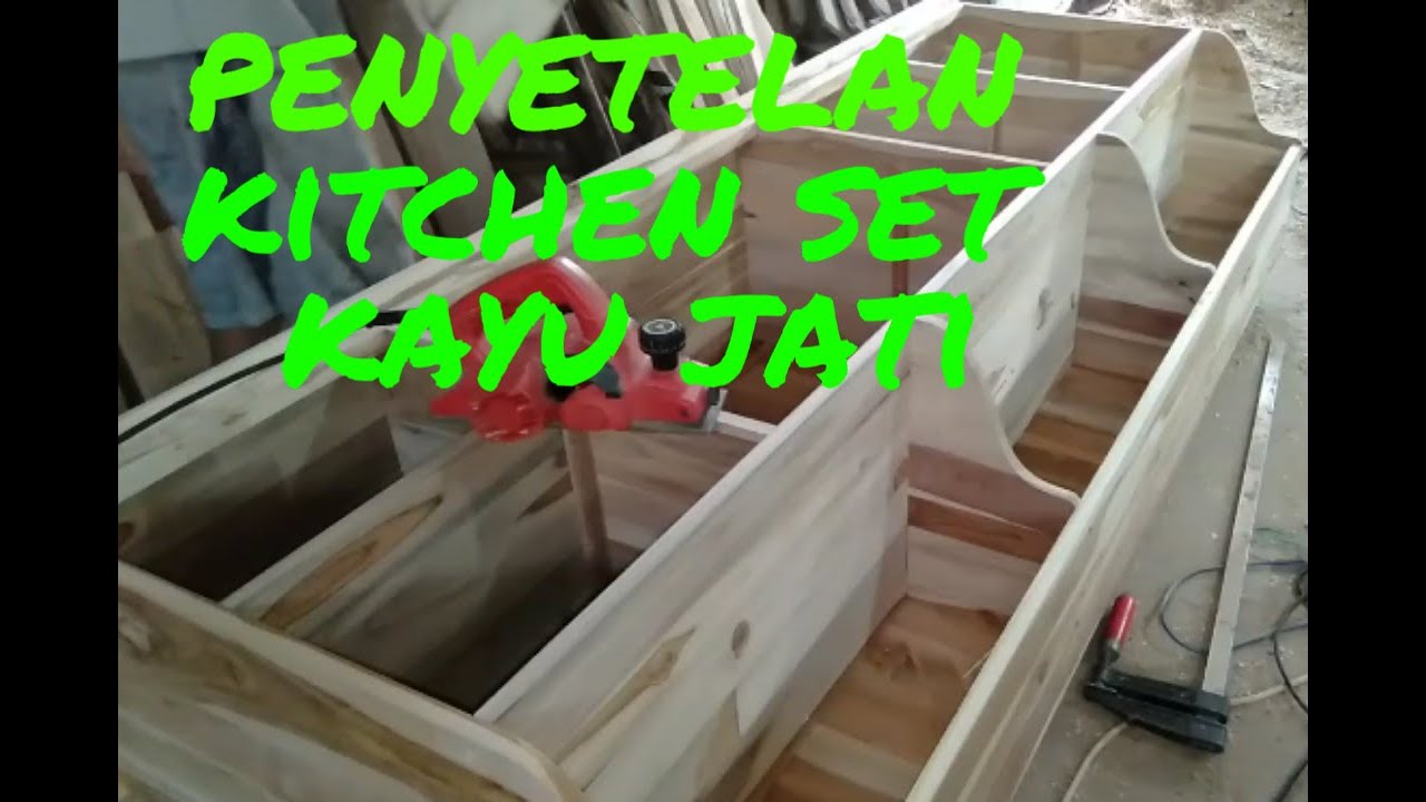  Cara  merakit kitchen  set  dari  kayu jati YouTube