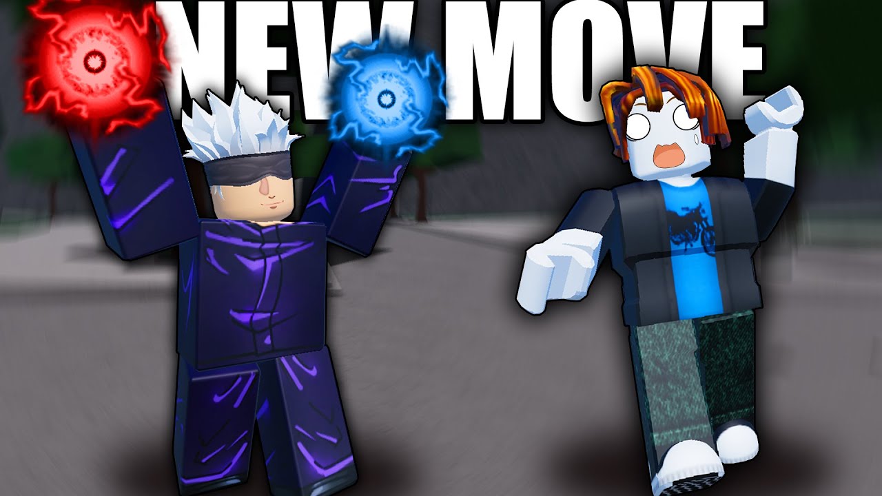 NEW GOJO MOVE in Roblox The Strongest Battlegrounds 