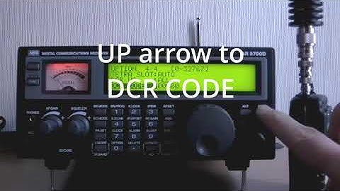 AR5700D NXDN descramble video