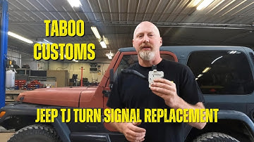 Jeep TJ Wrangler- Turn Signal Replacement 1997-2000
