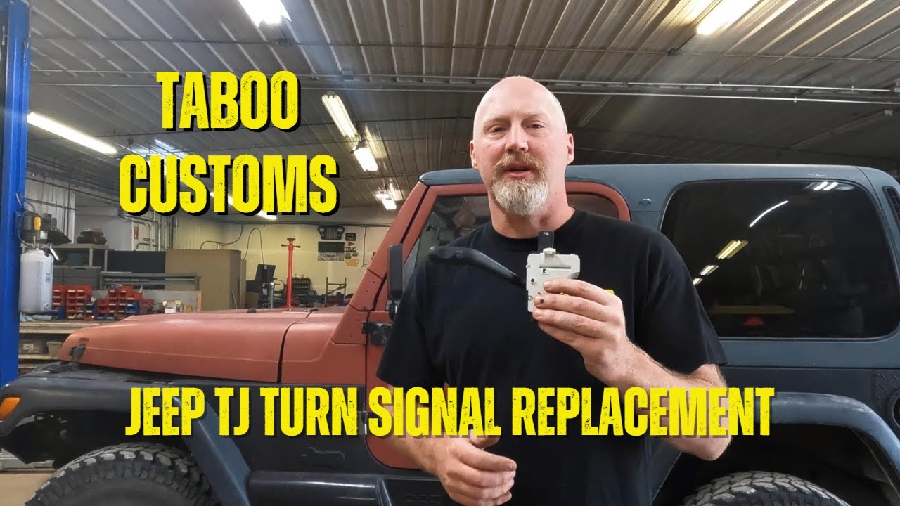 Jeep TJ Wrangler- Turn Signal Replacement 1997-2000 - YouTube