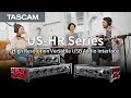 TASCAM US-HR Audio Interface Line Overview Video
