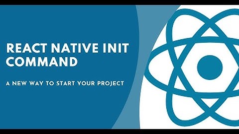 React Native Init Command is Deprecated