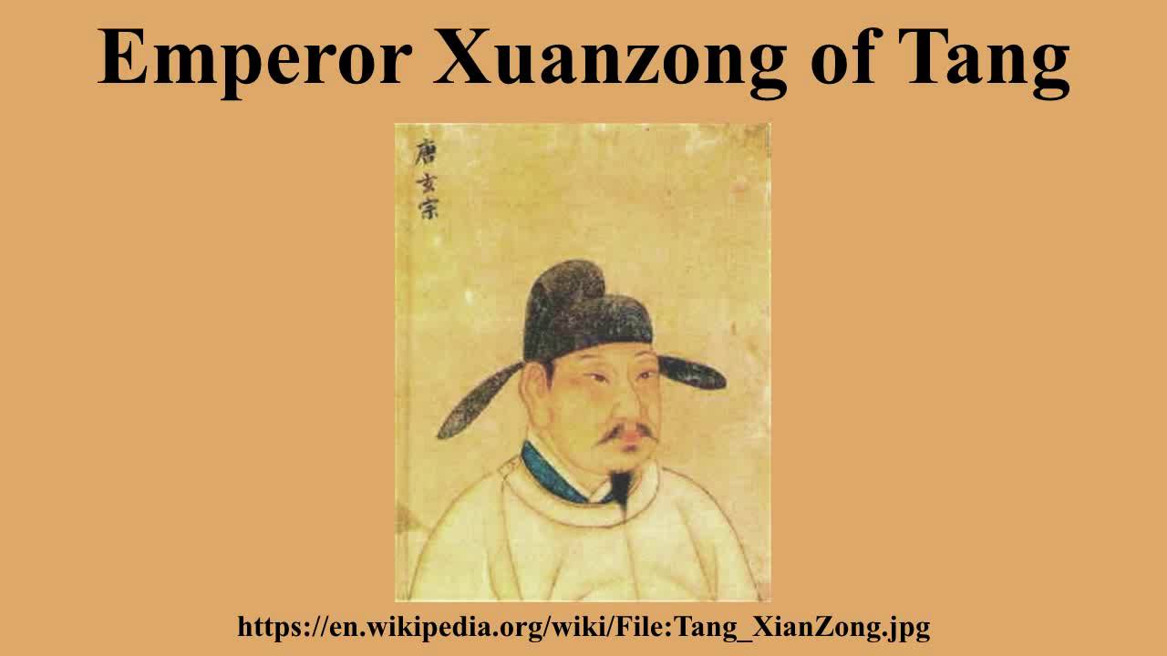 Resultado de imagem para Emperor Xuanzong of Tang