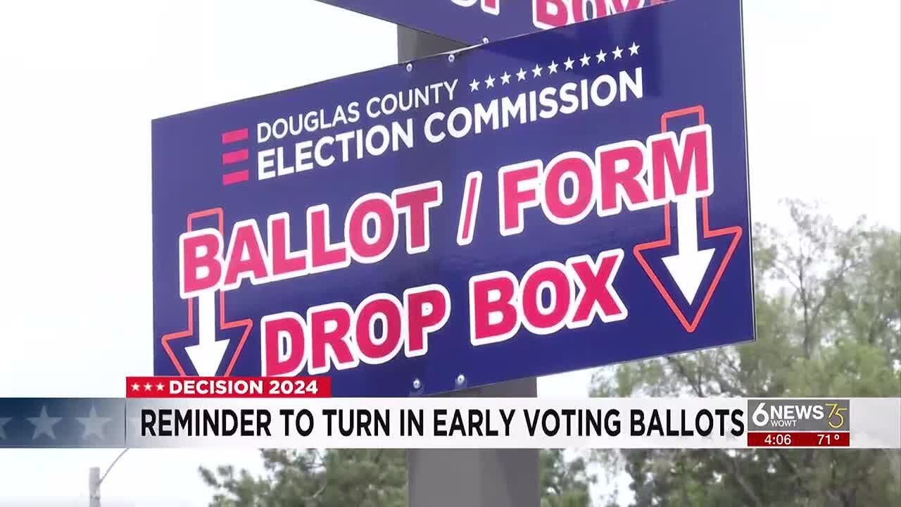 Douglas County officials remind voters to submit ballots for Nebraska ...