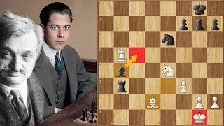 Stop Trying to Hit Me and Hit Me! | Capablanca vs Lasker | St. Petersburg (1914)