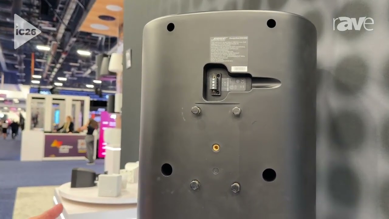 InfoComm 2026: Bose Professional Shows DesignMax DM12SE Coaxial Surface-Mount Loudspeaker