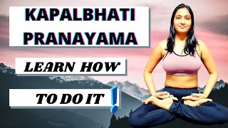 How To Do Kapalbhati | Pranayama| Breathing | Breath Control  Kapalbhati  Steps| NaturalLivingDrx