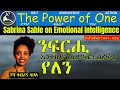 The power of one  sabrina sahle on emotional intelligence