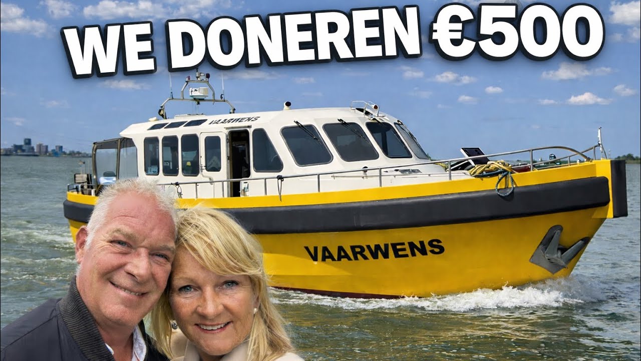 500 EURO VOOR STICHTING VAARWENS | BINNENVAART DAGEN ZWIJNDRECHT