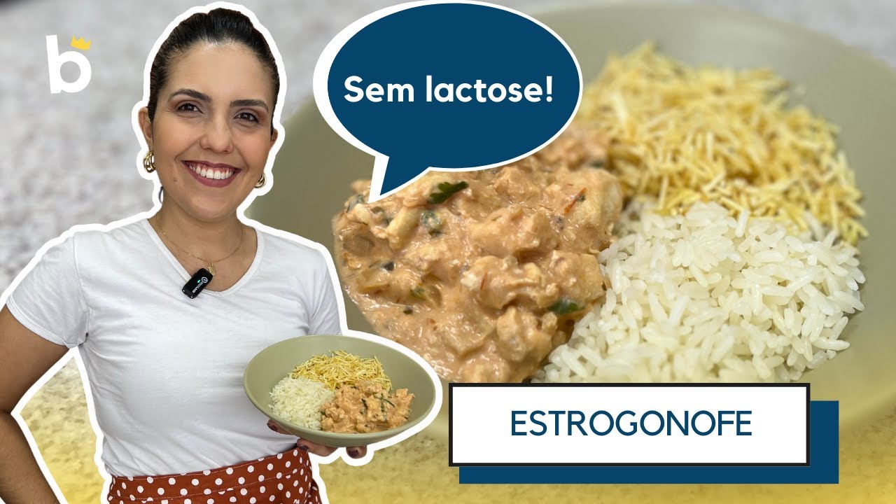 Estrogonofe sem lactose