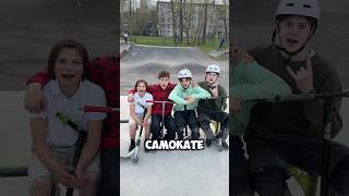 Топ 4 Трюков На Самокате В Скат! #bigsokol #самокат #юмор #трюки #scoot